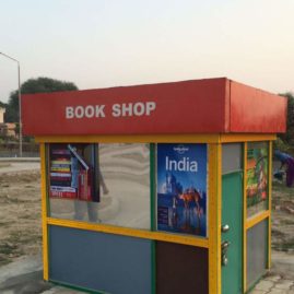 Miniature model of a book shop, v.p.verma, artshelvez