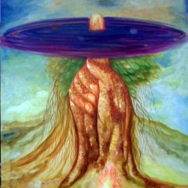 Sudrashna Chakra, Chakra of a tree, v.p.verma, artshelvez